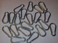 20 Snap Hook Carabiners 5/16" 500lb Strength