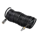 1/4" Npt X 25ft Rubber Air Hose 200PSI Oil Resistant With Quick