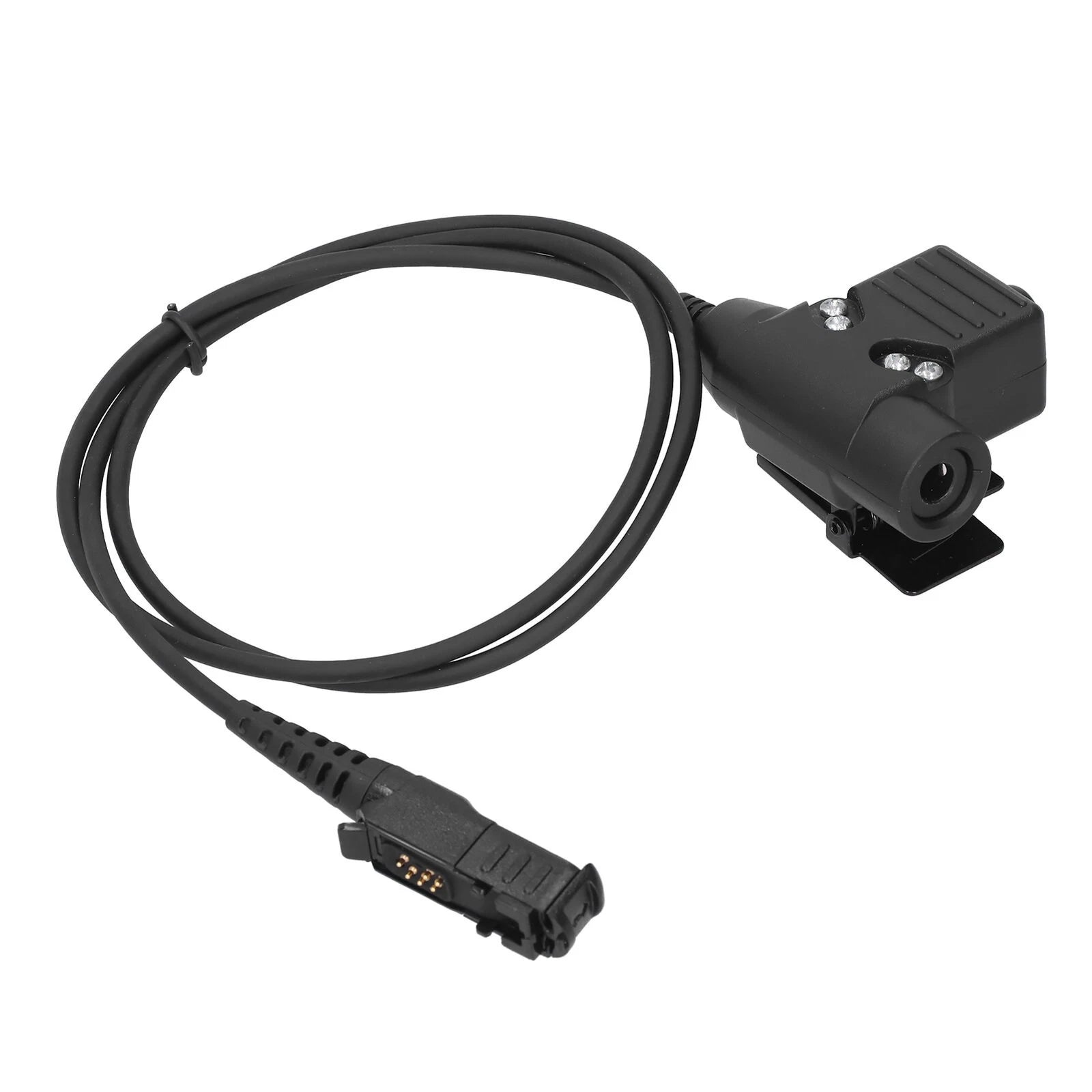 Tacical U94 Button Ptt Headset Cable Adapter For Motorola