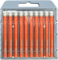 Dry Diamond Drill Bit Set, 10Pcs 1/4" 6Mm Hole Saw for