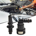 11.8mm Sae 3/8 10mm Elbow 90 Degree Nylon Fuel Line Quick Connect