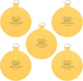 Disc Plate Hangar for Walls - Self Adhesive Plate Holder 5 Pack (5 1/2"/140mm)