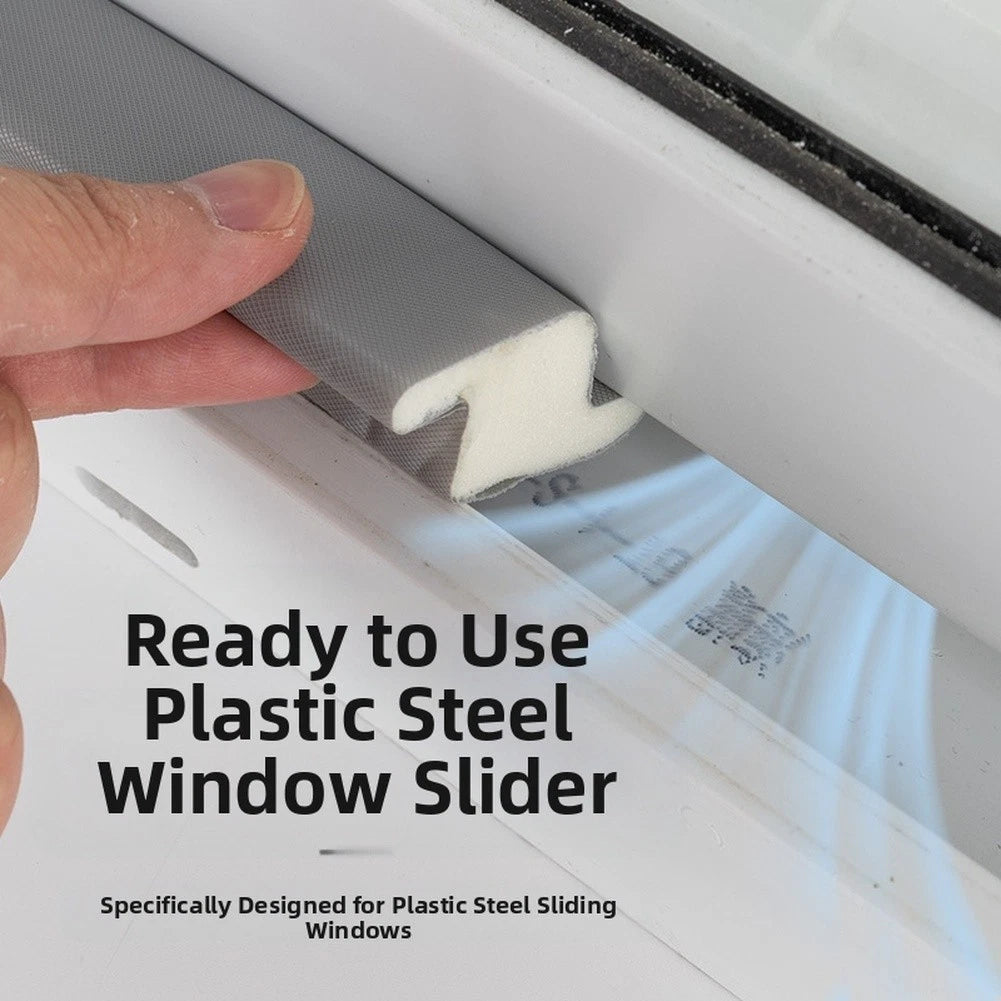 Sliding Window Seal Strip Plastic Steel Door Z Shape For Draft