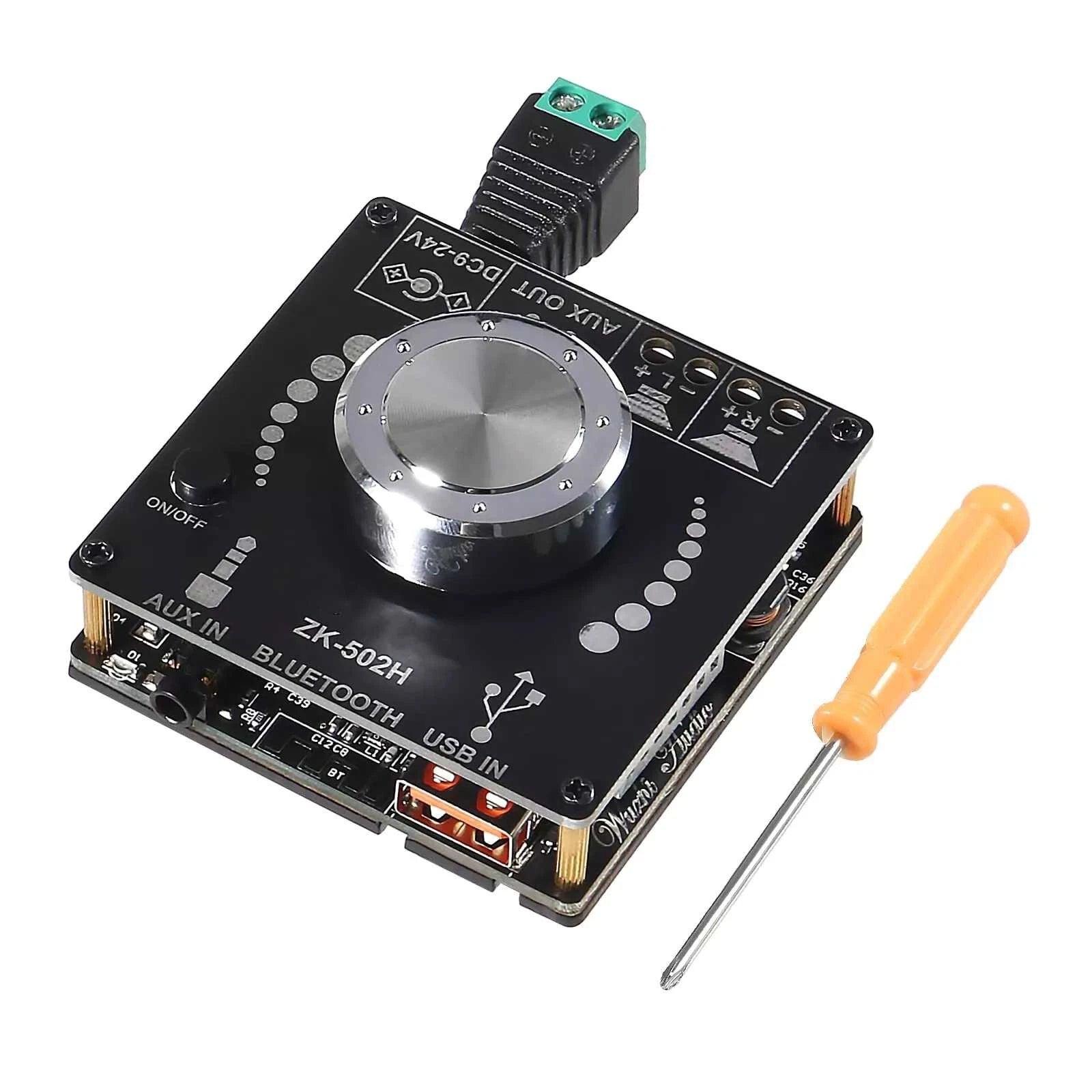 Zk-502h 2.0 Digital Power Amplifier Board Kits Bluetooth Powerful
