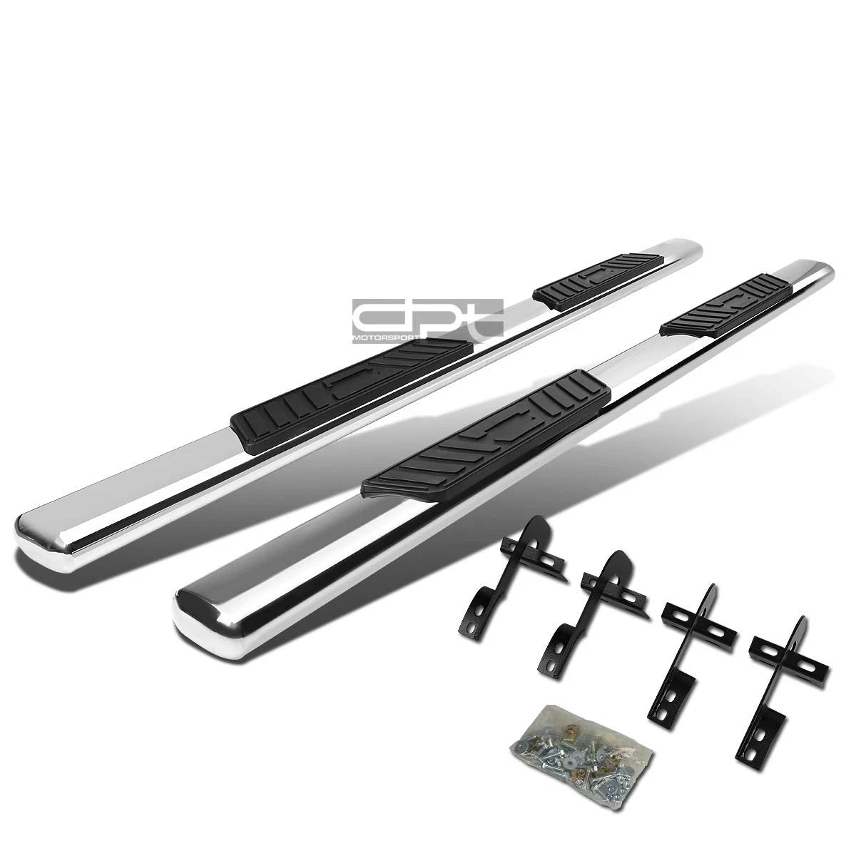 Fit 04-08 Ford F150 Supercrew Cab 5"chrome Oval | Built Supply Co