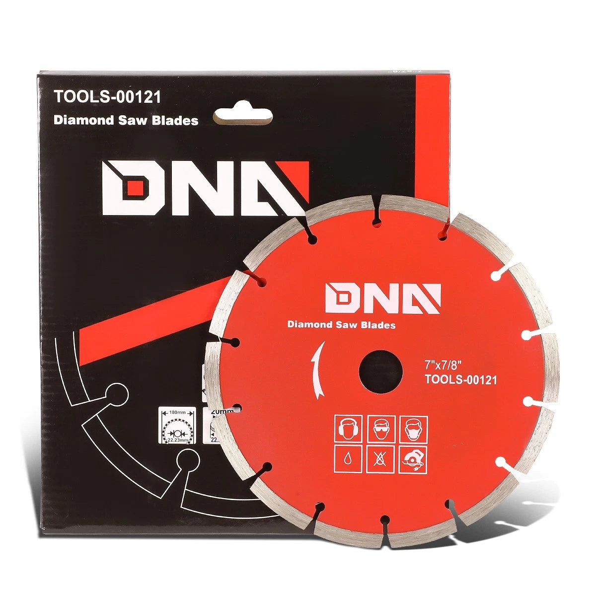 7 Inches Segmented Wet Dry Masonry 8600 Rpm Diamond | Built Supply Co