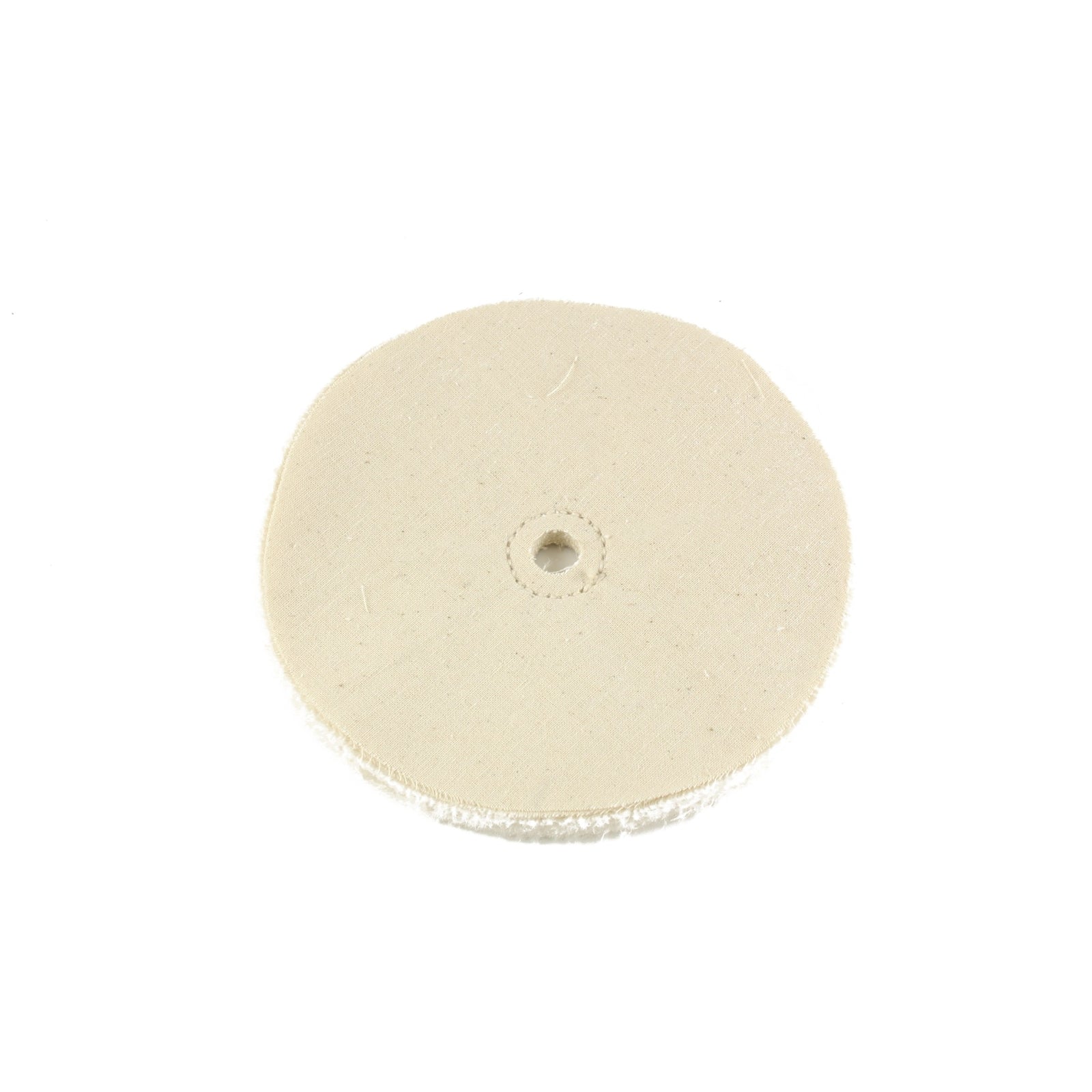 6" X 1/2" Arbor Hole - 20 Ply Loose Polishing Muslin Cotton Buffing