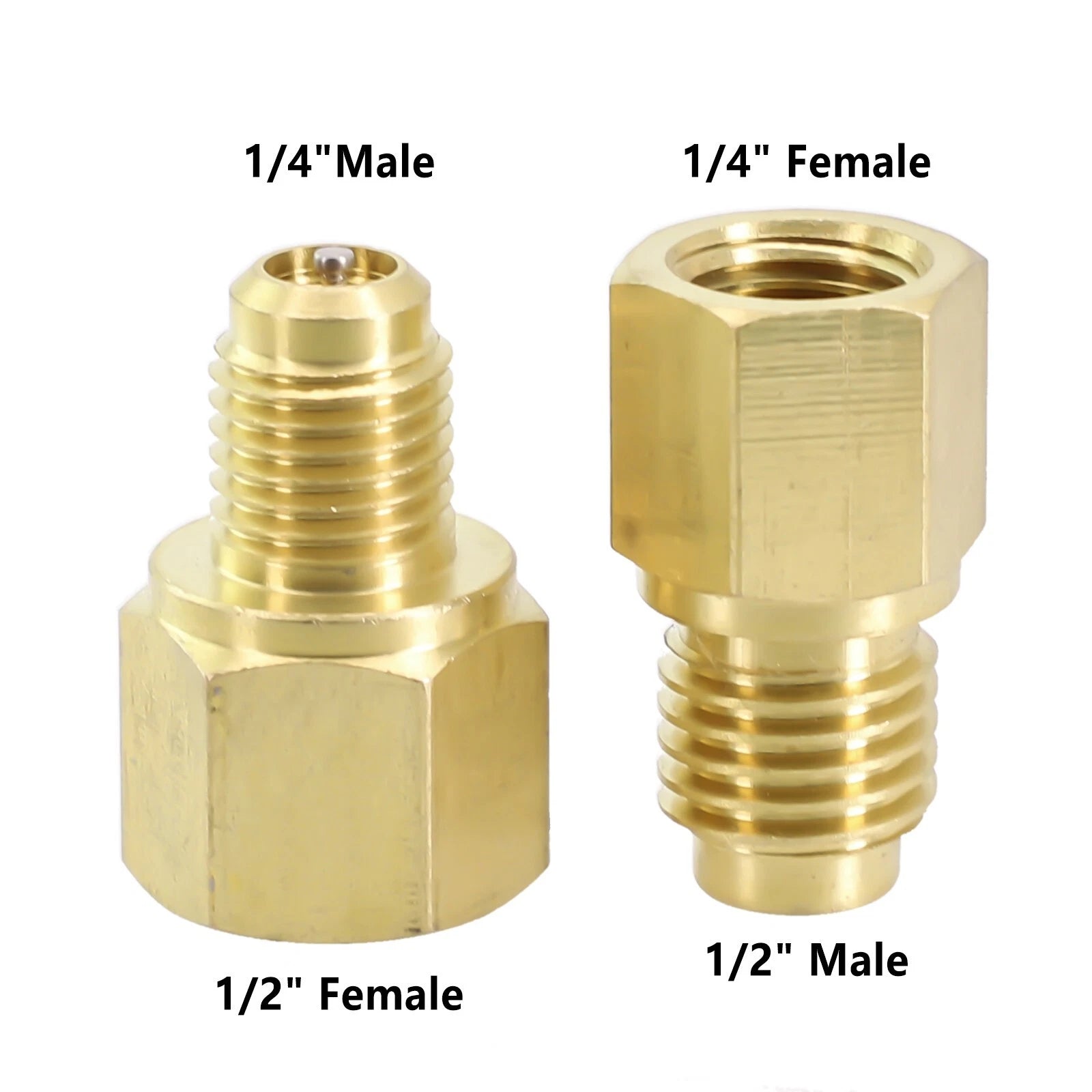 Adapter Valve Kits Vacuum Pumps 1/2 For Acme Male Brass Connection