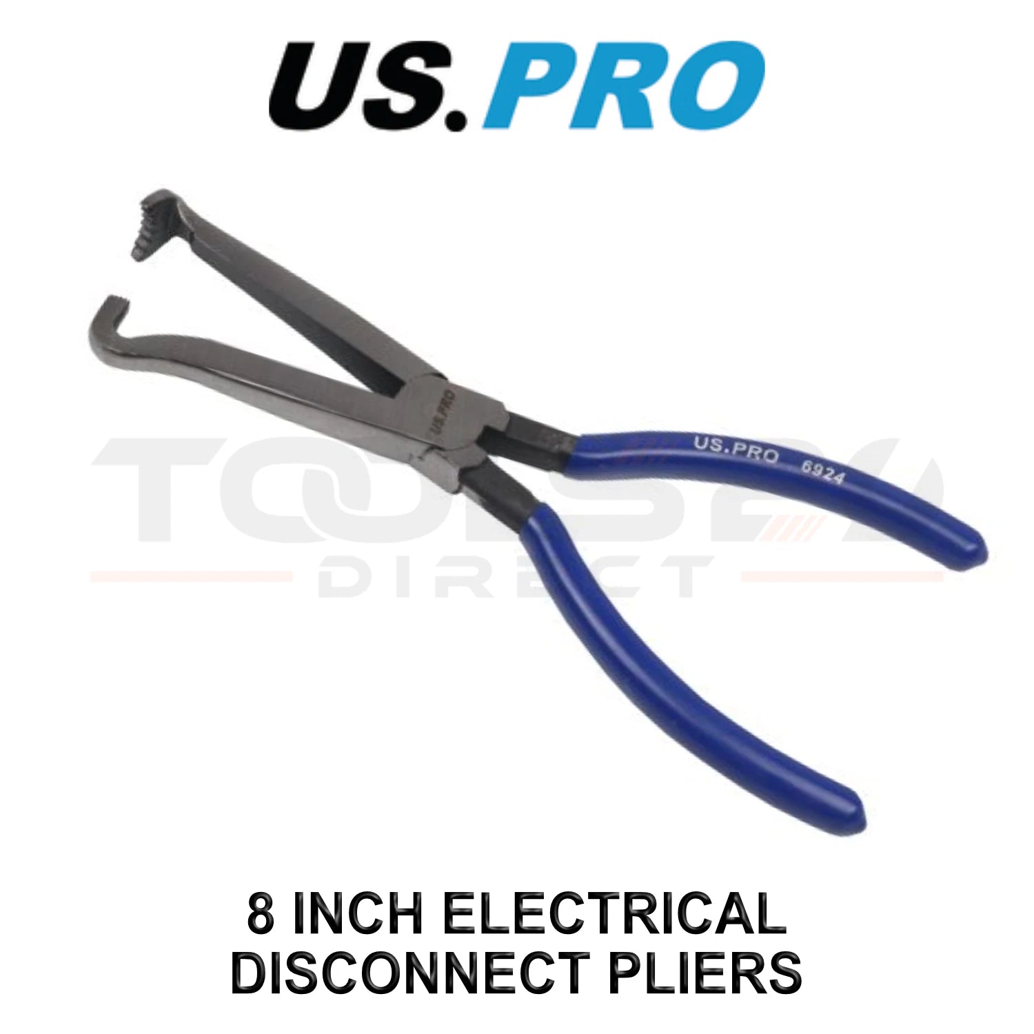 Us Pro Tools 8" Electrical Disconnect Pliers Push Tab Connector