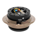 Nrg Srk-220bkc Aluminum 6-bolt Steering Wheel Quick | Built Supply Co