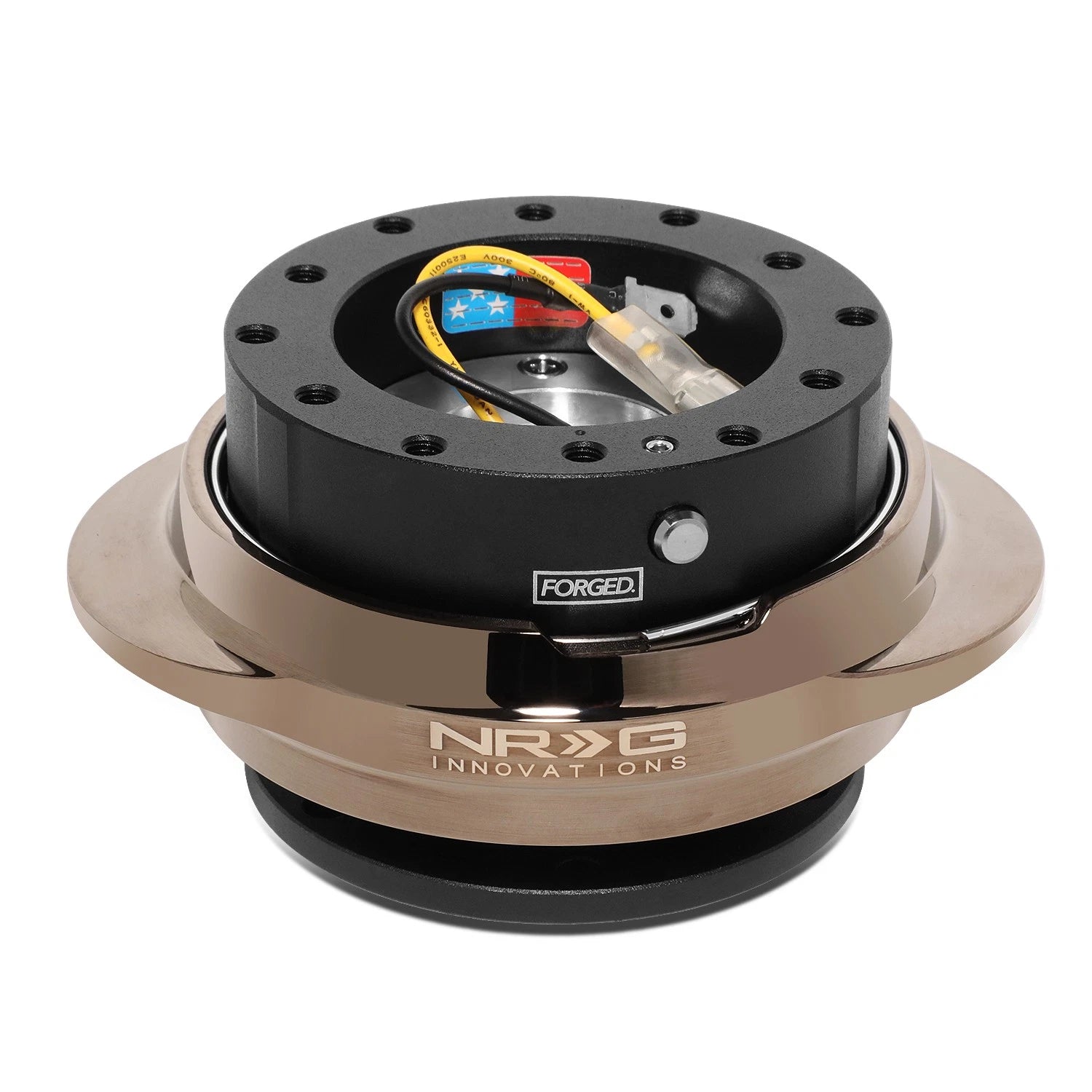 Nrg Srk-220bkc Aluminum 6-bolt Steering Wheel Quick | Built Supply Co