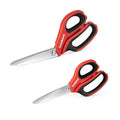 Goldblatt 2-piece Heavy Duty Multipurpose Scissors 8" &10" Stainless