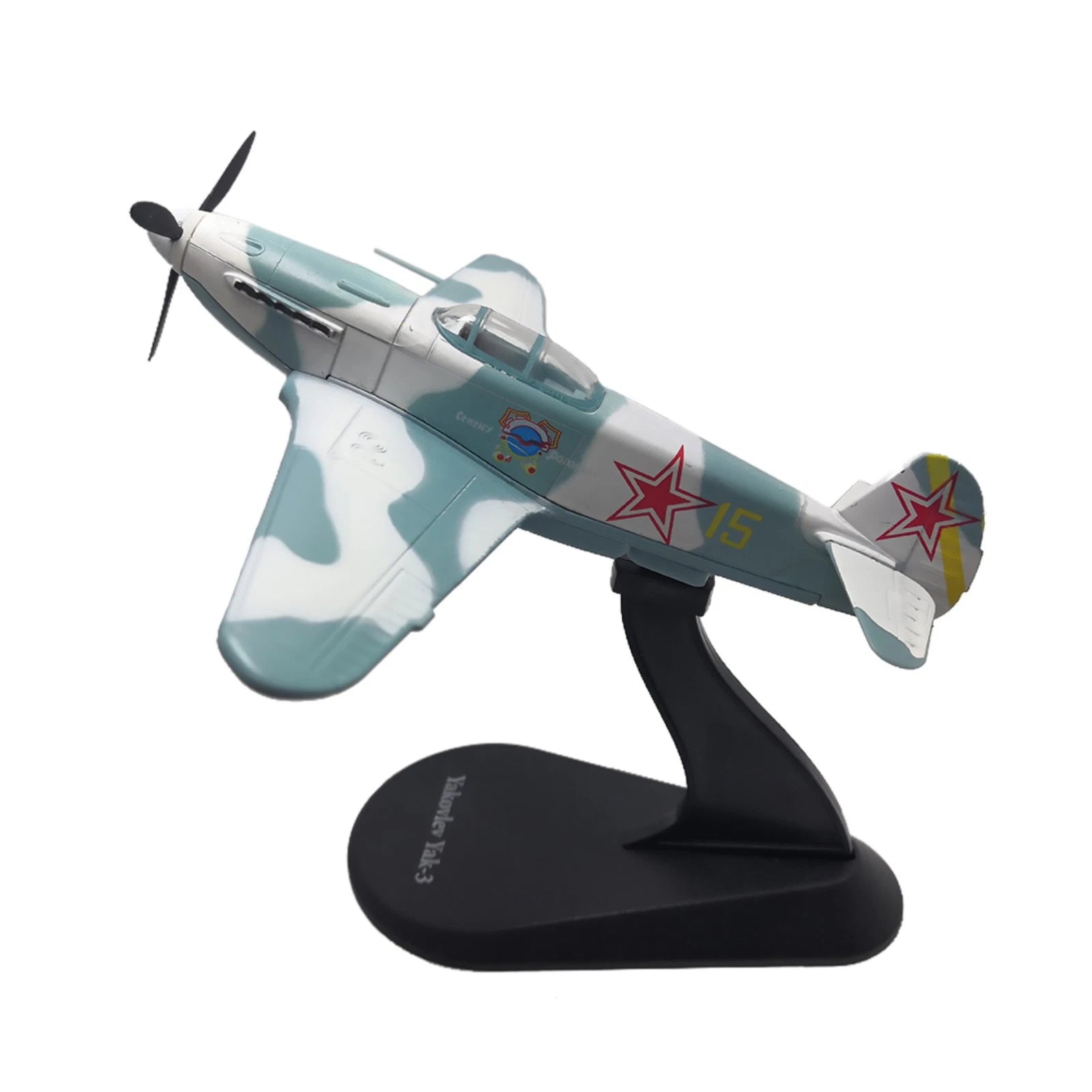1/72 Scale Diecast Alloy Wwii Soviet Yak-3 Fighter Aircraft Model