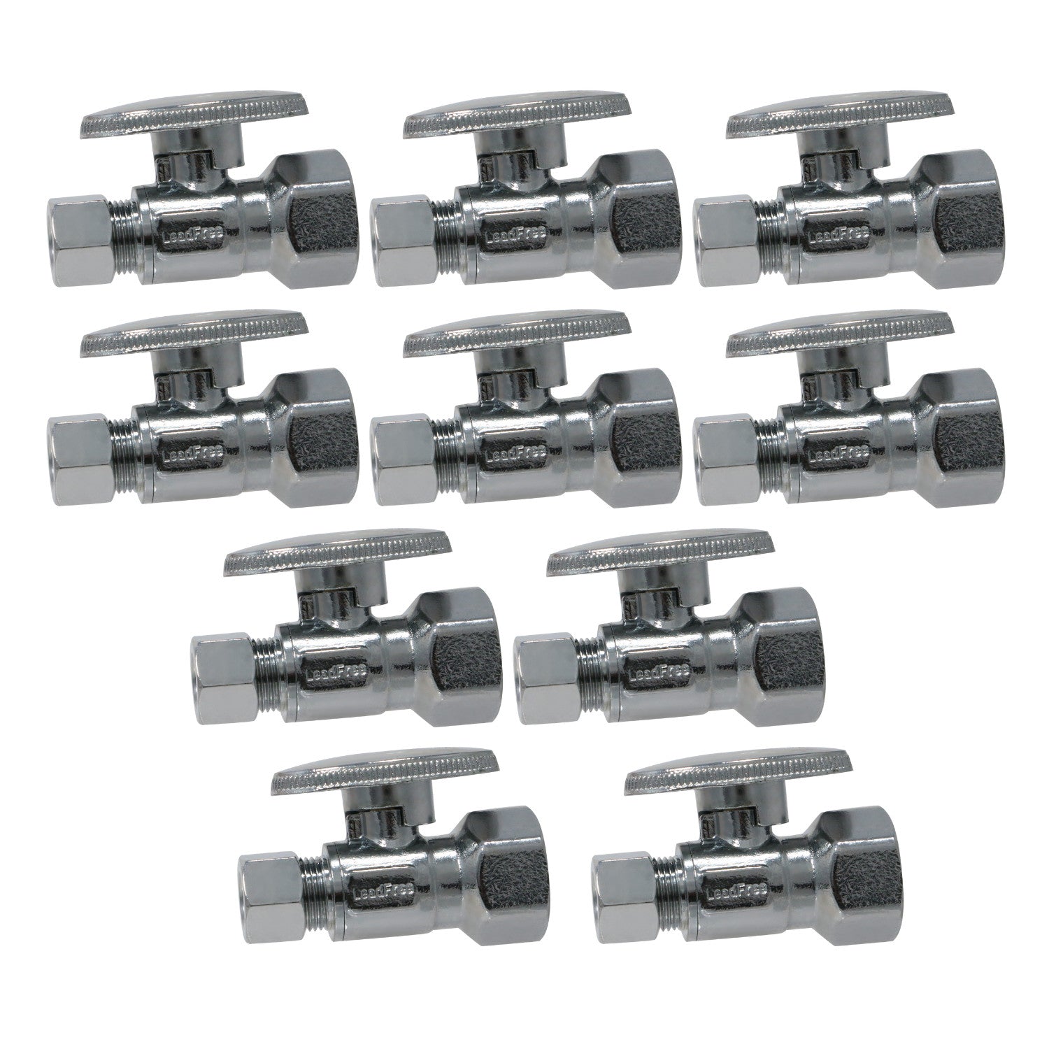XFITTING 3/8" Compression Straight Valve