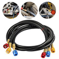 Cooling Agent Charging Hose Fluorinated Tube With 1/4 Inch Thread For