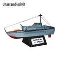 17cm Russian T-1425 Torpedo Boat 1:150 Paper Model Diy Model