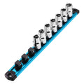 Magnetic Socket Organizer 1/2" Drive Sky Blue Heavy Duty Socket
