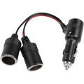 Cigarette Lighter Splitter Made Of 18awg Pure Copper To Provide