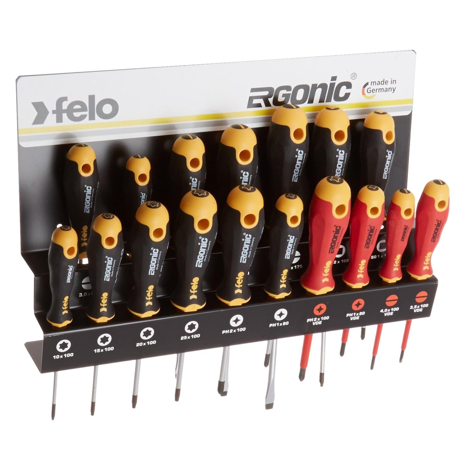 Felo Ergonic Xxl Rack Screwdriver Set | Built Supply Co