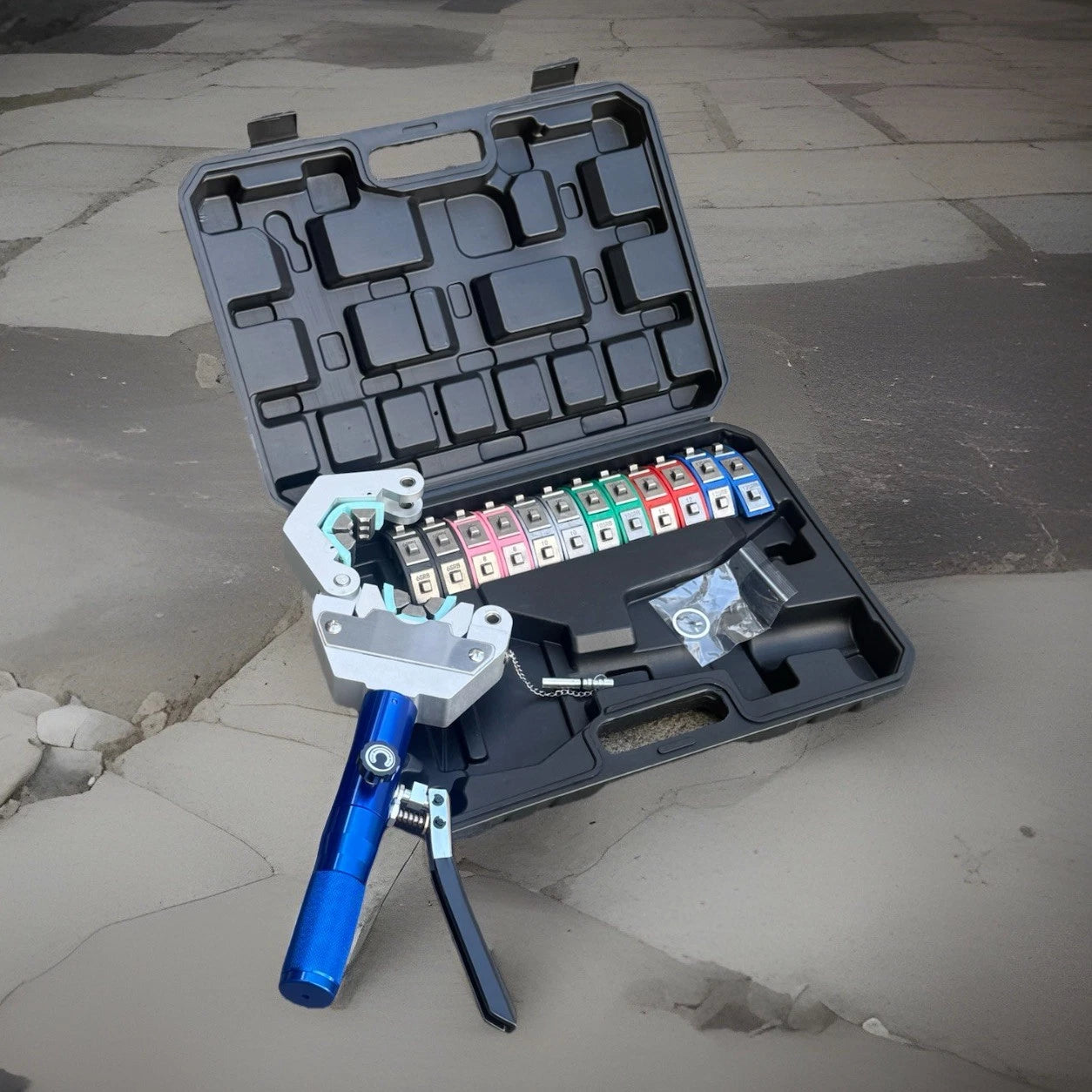 Handheld Hydraulic Ac Hose Crimper Kit Crimping Tool Repair Air