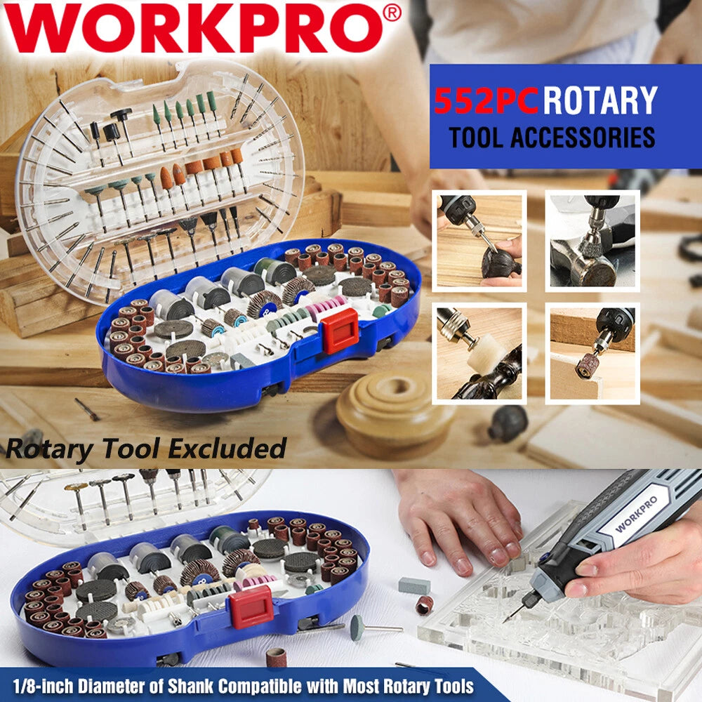 Rotary Tool Dremel Accessory Kit Grinding Sanding Polishing For