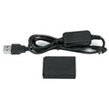 Lp-e12 Power Charger Cable Ack-e12+dr-e12 Dummy Battery For Canon Eos