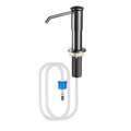 360° Soap Dispenser Diy Extension Tube Kit Brass Brush Nickel Kitchen