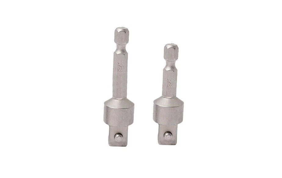 King Tony Power Driver Adapter Socket Extension Bar 3/8"x50mm+3/8"<wbr/>x75mm 2pc Set