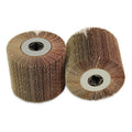 2 Pack - 4.5" x 4" x 3/4" BHA Flap Wheel Sanding Drum,1 each 60 and 120 grit