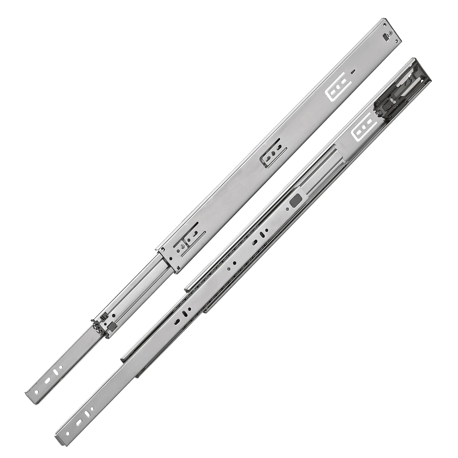 Rok Hardware Push To Open 18" Full Extension Ball Bearing Drawer Slide