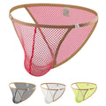 Men Quick Dry Thin Mesh Breathable Underpants With Pouch For Everyday