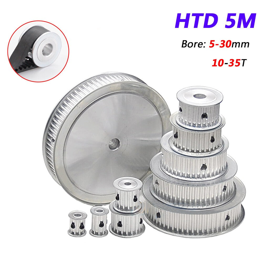 Timing Belt Pulley for 3D Printers