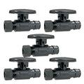 XFITTING 1/2" PEX A x 3/8" OD Compression Straight Valve