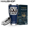 HAUSHOF 20oz Tumbler Stainless Steel Tumbler Leak Proof Tumbler Fathers Day Gift