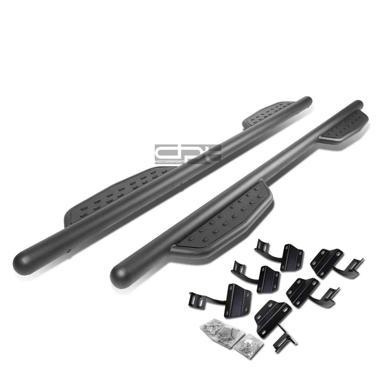 Fit 15-20 Ford F150 Crew Cab 3" Matte Black Side | Built Supply Co
