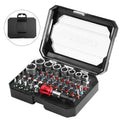 Arrow 1/4" Screwdriver Bit Socket Set S2 Drill Bits W/holder 6–13mm
