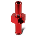 8an 1/2" An-8 Straight Male Hose Union Coupler Red | Built Supply Co