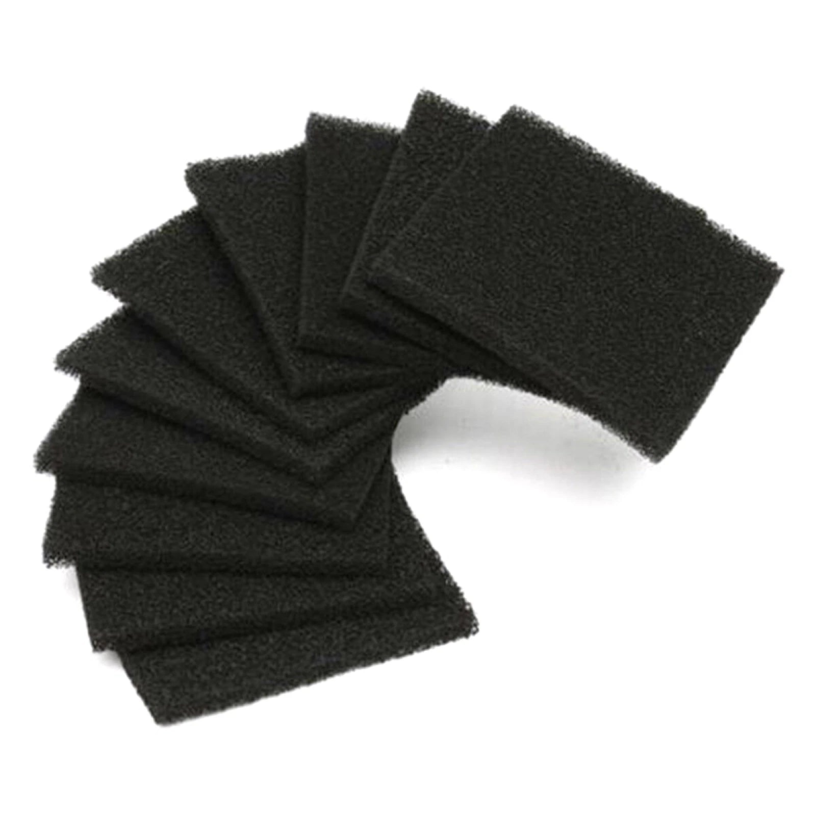 Set Of Square Universal Activated Carbon Air Filter Sponge Foam Pad