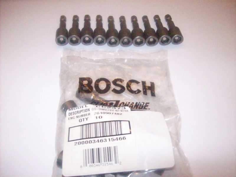 10 Bosch Magnetic Nut Driver Setter