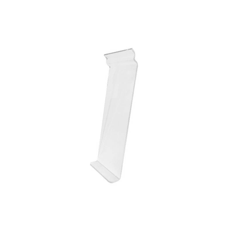Acrylic Slatwall Shoe Display 4"w X 10"l Fixture Stand Retail Heels