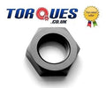 AN -20 (20AN JIC-20) NUT for Bulkhead Fittings In Stealth Black