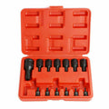 13pc Star Bit Wrench Set 1/4-3/8-1/2 Drive T10-T60 by Unbranded