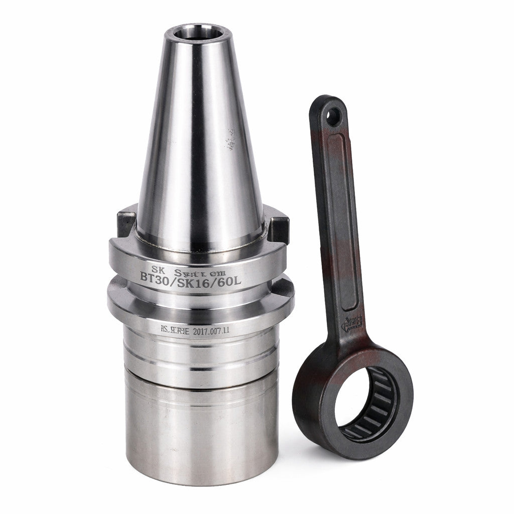 BT30 Sk20 60 Collet Chuck Tool Holder And Bearing Wrench Set