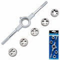 BlueSpot 6pc Metric Die Set With Holder M6 M7 M8 M10 & M12 Thread