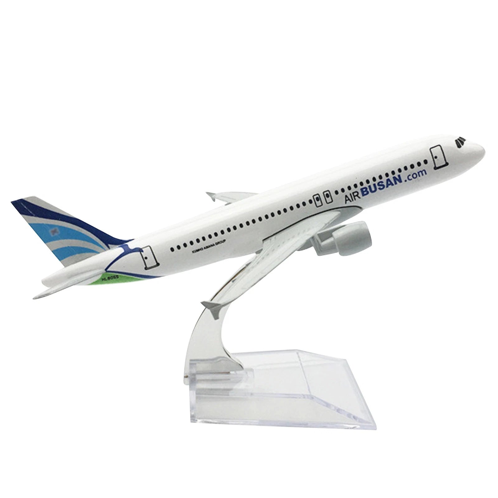 1:400 16cm A320 Air Busan Airlines Airplane Model Alloy Plane Diecast