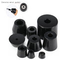 Black Round Rubber Feet Bumpers Non-Slip