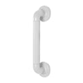 White Fluted Plastic ABS Grab Rail 600mm