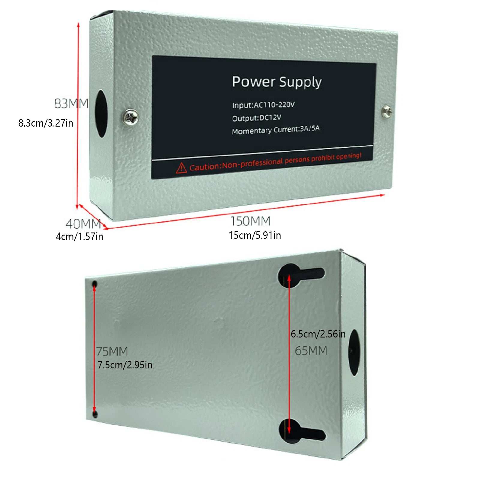 36W Standard Dc 12V 3a Power Supply For Electric Lock