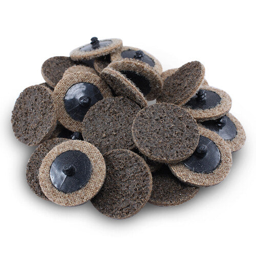 200 Pack - 2" Roloc Surface Conditioning Discs Coarse Tan Quick Change