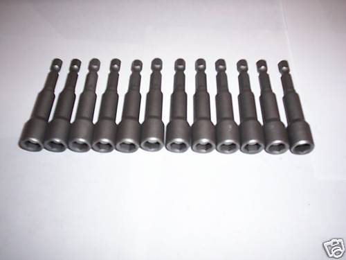 Magnetic Nut Driver Set with Rapid Load Hex Shank